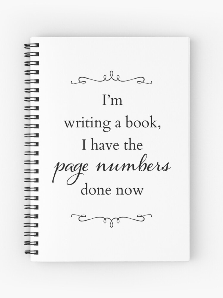 Note pad for authors