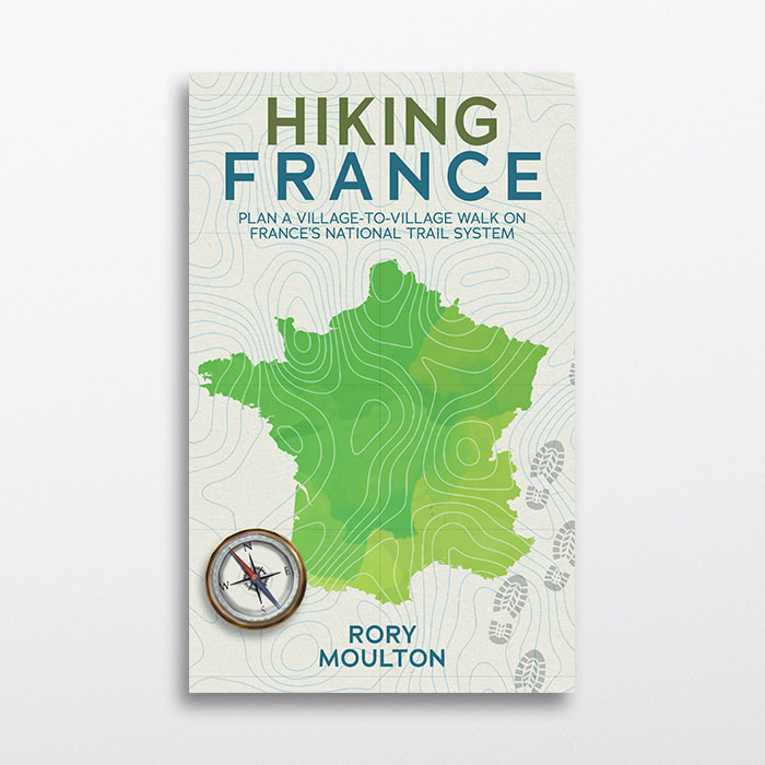 Travel book cover design