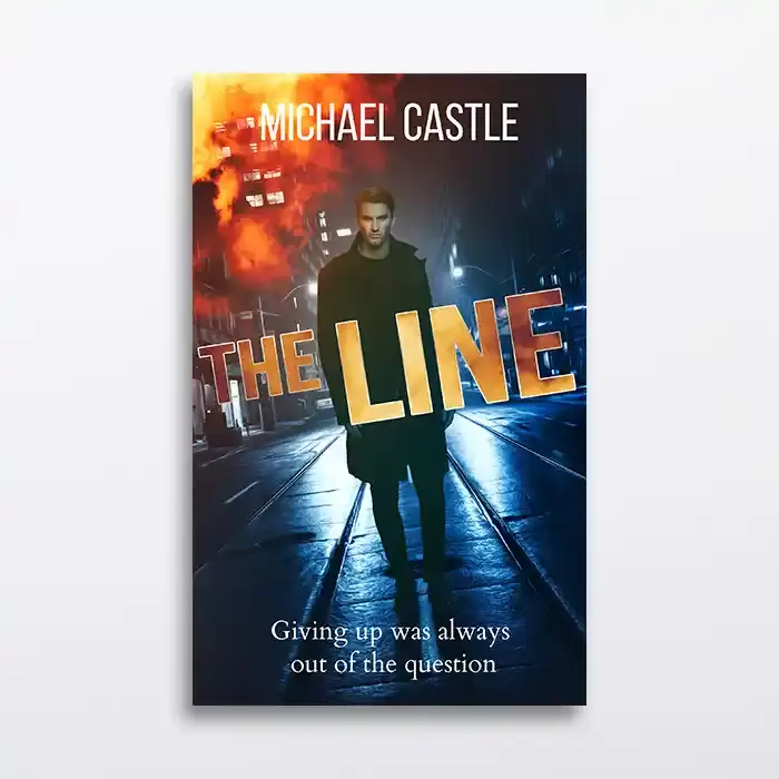 Action book cover design for thriller and bestselling books