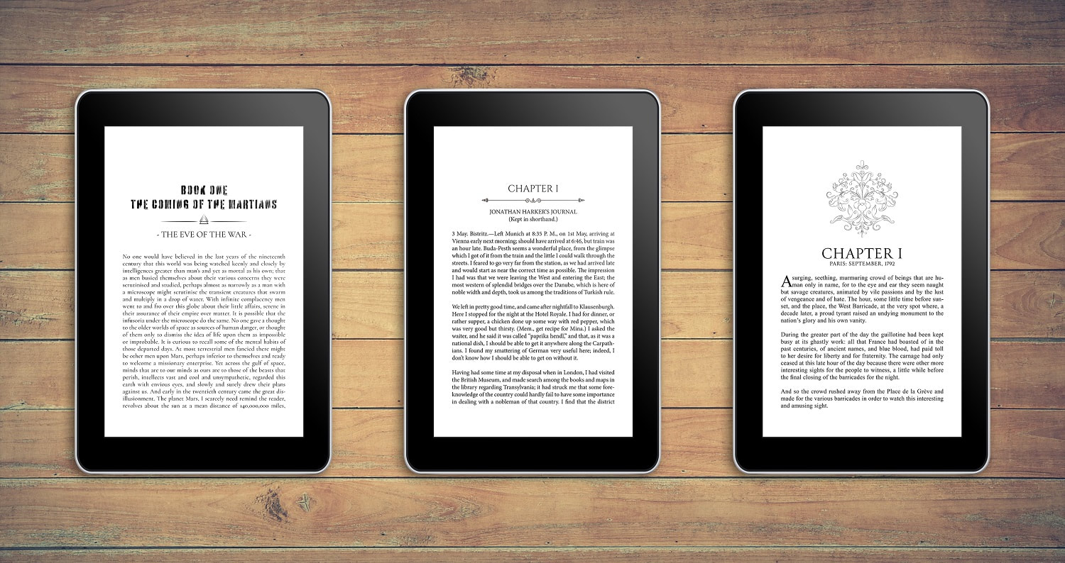 book formatting for authors