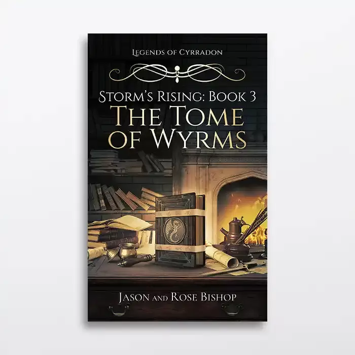 Book cover design for fantasy authors