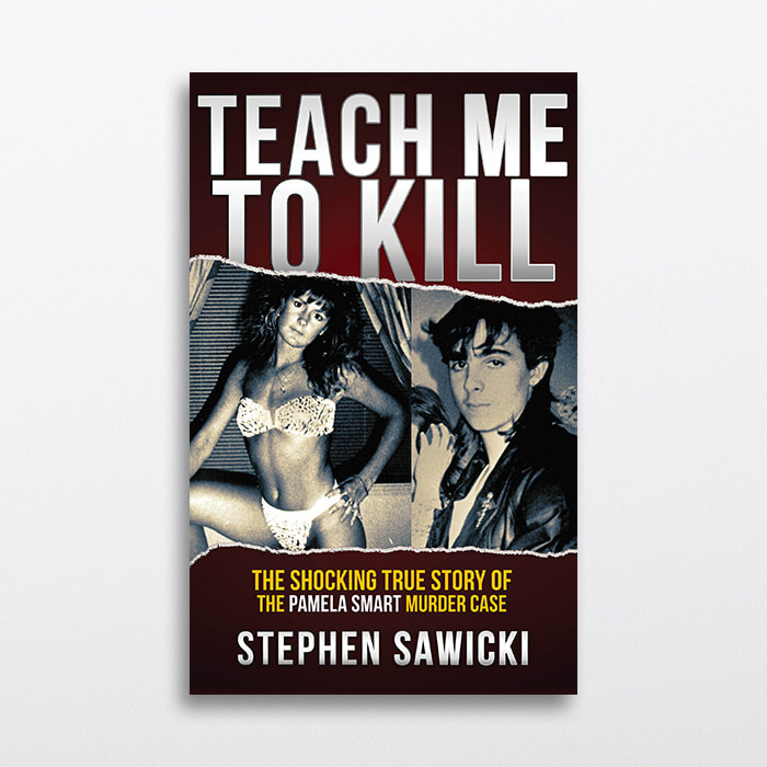 Book cover design for nonfiction true crime