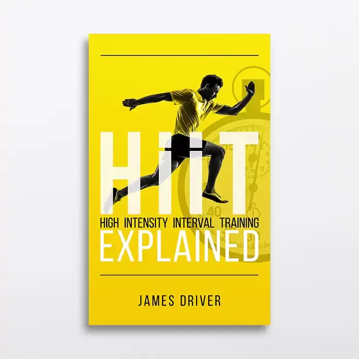 Sport fitness book cover design
