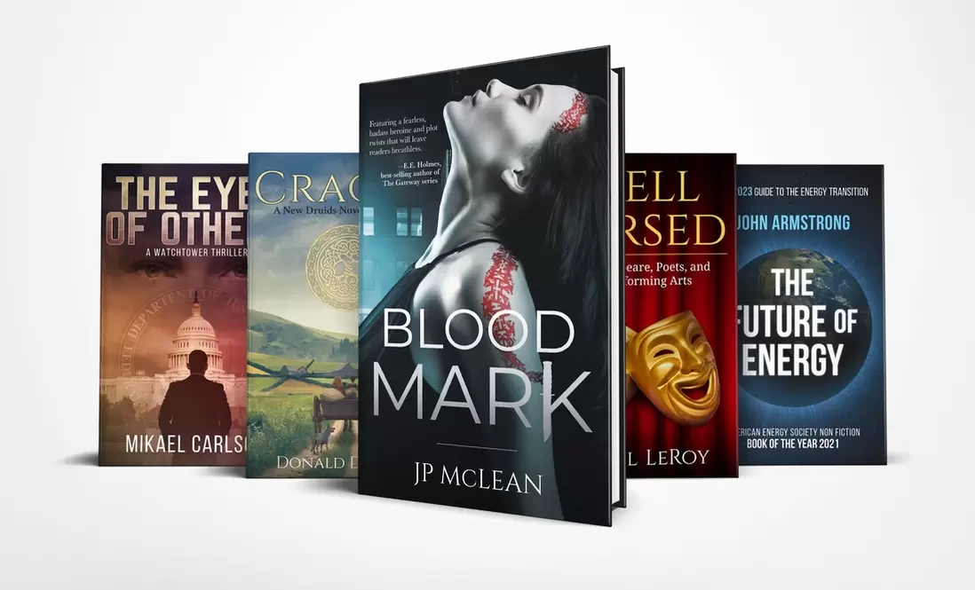 Book covers for authors