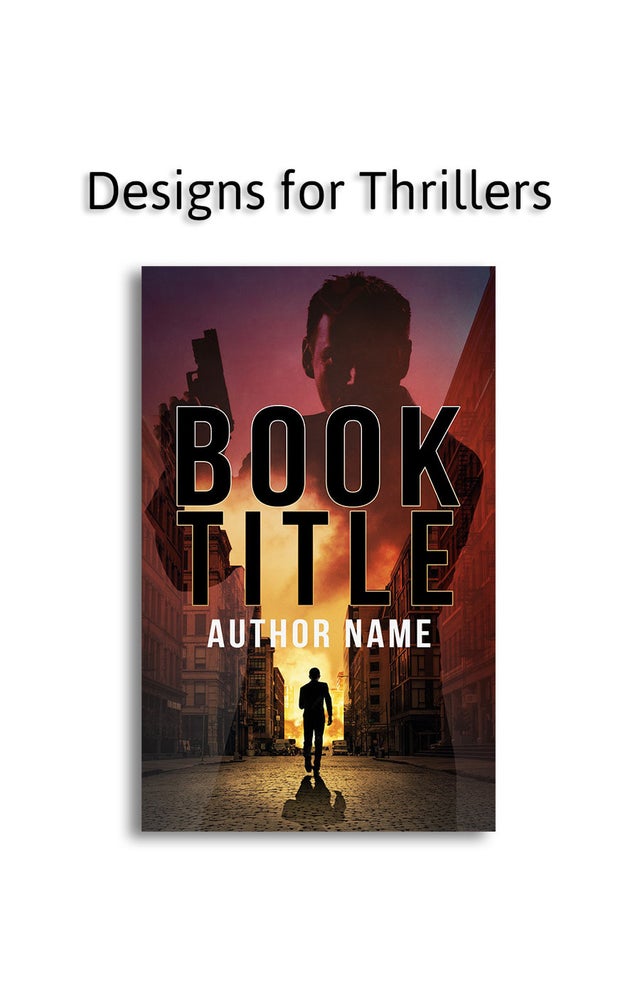 Ready made book cover designs for authors